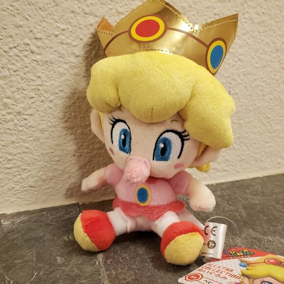 Plush - Baby Princess Peach 5 inch (NEW) - Super Mario - Nintendo - Picture 8 of 8